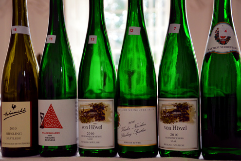 Weitere Weine im Finale der fruchtigen Rieslinge