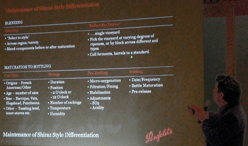 Penfolds Möglichkeiten in Sachen Shiraz