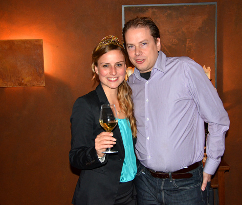 Gipfeltreffen in der Königsmühle: Weinkaiser trifft die neue Deutsche Weinkönigin Annika Strebel